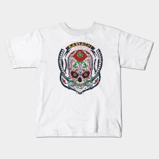 Mariachi skull Kids T-Shirt